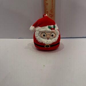 Jazwares Squishmallows Original Santa Claus Plush Ornament Holiday Christmas